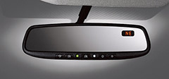 Auto-dimming Rearview Mirror with HomeLink® and Compass Auto-dimming Rearview Mirror with HomeLink® and Compass