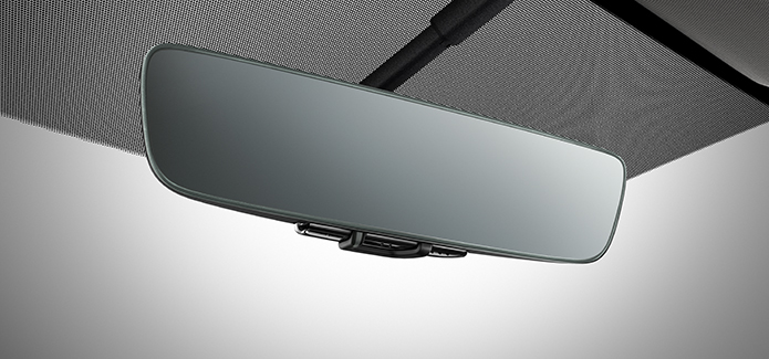 Frameless Auto-dimming Rear View Mirror with Universal Remote Frameless Auto-dimming Rear View Mirror with Universal Remote