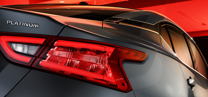 Maxima Sv Taillights With Integrated Led Signature Photo Nissan Usa Taillights With Integrated Led Signature